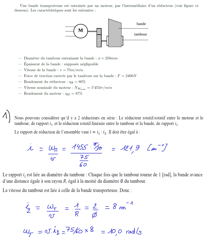 Exemple d'exercice généré par Xournal++