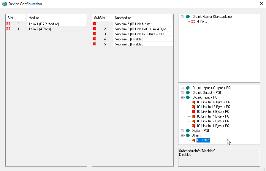 Device Configuration