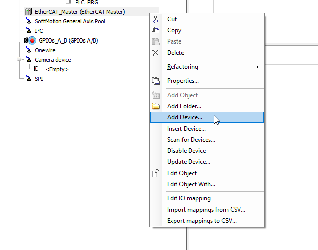 Codesys Add Device