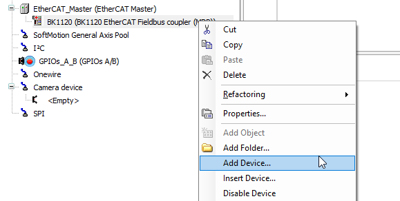 Codesys Add Device