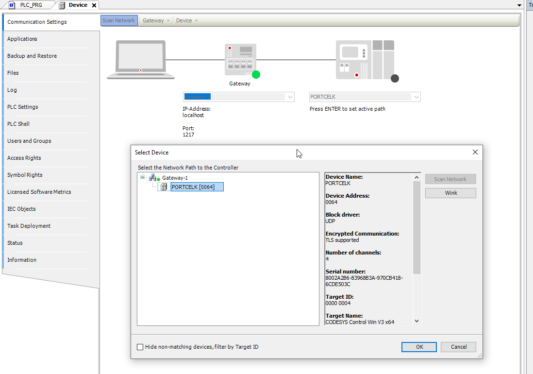 Codesys Gateway Runtime